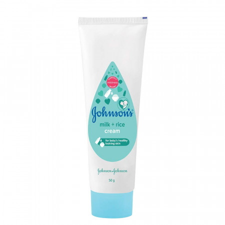 JOHNSONS BABY LOTION CREAM MILK & RICE 50GM